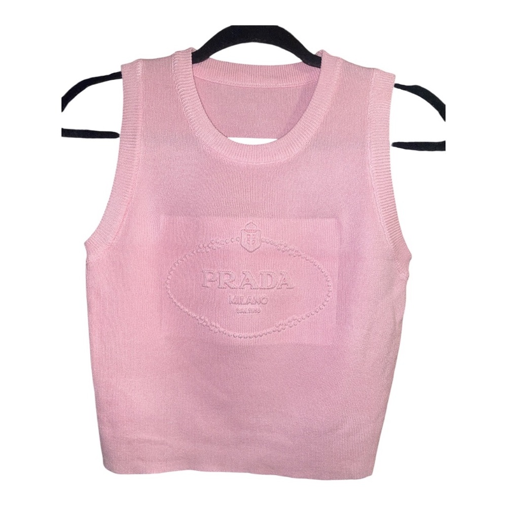 Prada  Pink Tank Top/Vest
